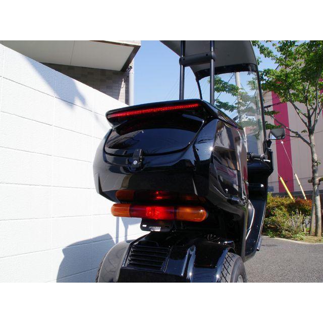 WW ジャイロキャノピー ツーリング用ボックス ジャイロキャノピー用 リアボックス LEDハイマウント付き カラー 白ゲル ワールドウォーク_3