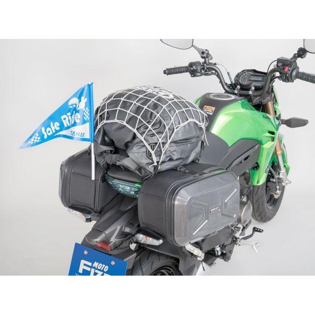 TANAX ツーリング用バッグ MOTO FIZZ ミニシェルケース（ツーリング） カーボン柄 タナックス_4