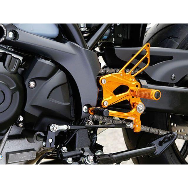 BABYFACE SV650 ABS バックステップ関連パーツ バックステップキット カラー ブラック ベビーフェイス_2