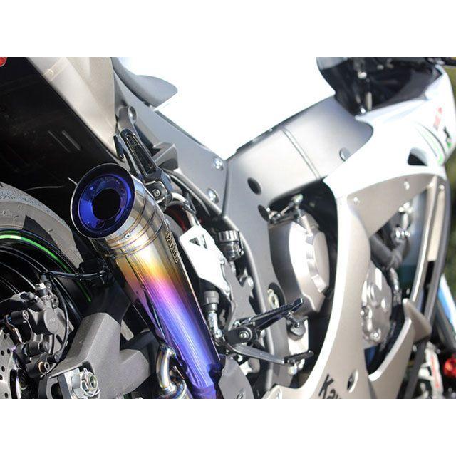 SP忠男 SP TADAO ZX-10R マフラー本体 POWER BOX TitanBlue SP忠男 SP TADAO ZX-10R マフラー本体 POWER BOX TitanBlue