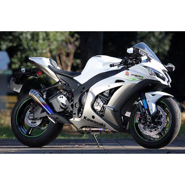 SP忠男 SP TADAO ZX-10R マフラー本体 POWER BOX TitanBlue SP忠男 SP TADAO ZX-10R マフラー本体 POWER BOX TitanBlue