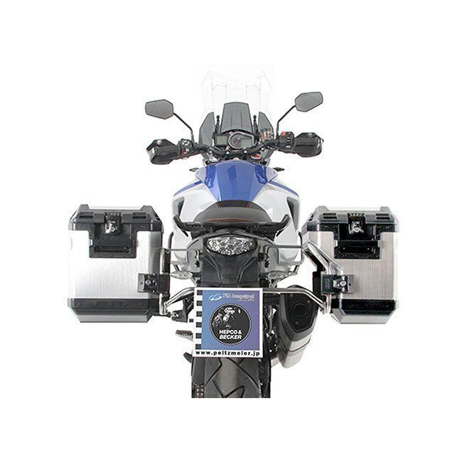 HEPCO＆BECKER ツーリング用バッグ サイドケースホルダー＋Xplorer（Cutout）セット カラー シルバー ヘプコ＆ベッカー_5