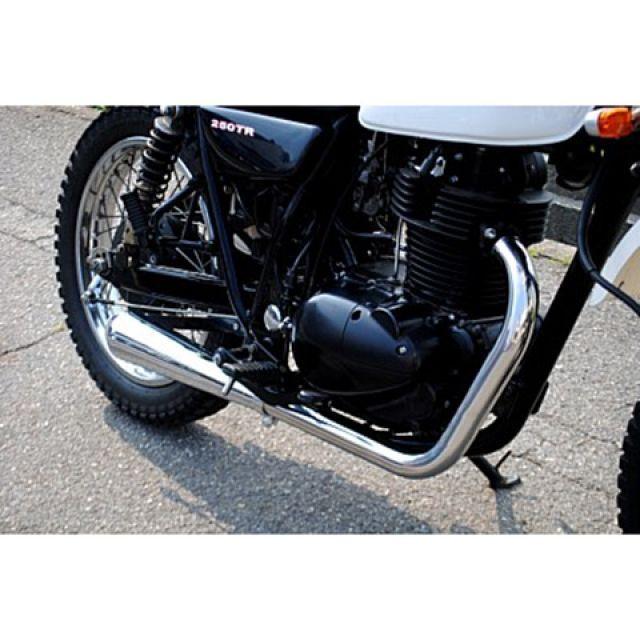 K&W 250TR マフラー本体 メガホンマフラー 部品屋K&W : パークアップ