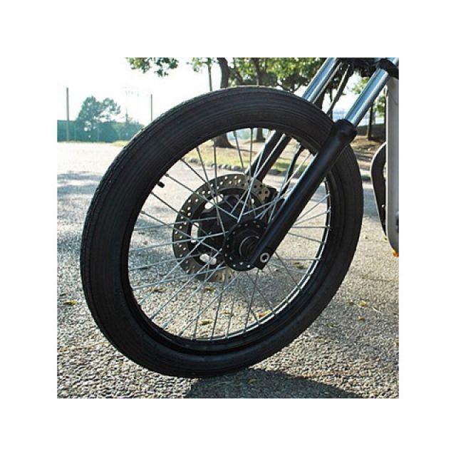 K&W 250TR ホイール本体 フロント21in鉄リムホイールKIT 仕様 メッキ