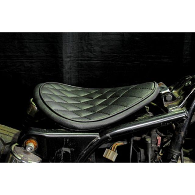 エストレア　純正　ソロシート　金具もフルセット カワサキ エストレヤ フロントシート 1679 純正 中古 バイク 部品