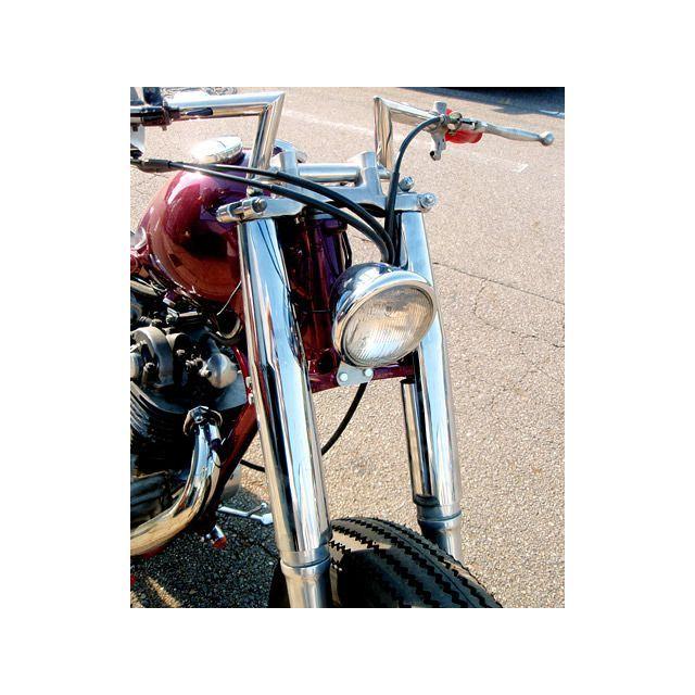 K&W SR400/500 ドレスアップ・カバー ステンレス製フォークカバー 部品