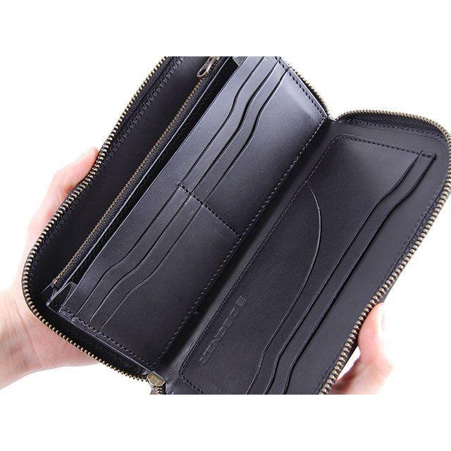 DEGNER（デグナー） 財布 W-92 レザージップウォレット カラー