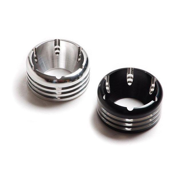 MOTOR STAGE FLD FXDL マフラー本体 ファットマン FLD/15〜FXDL/ラウンド 仕様 クロームメッキ仕上げ/バフエンド モー…の画像
