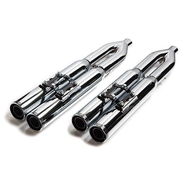 モーターステージ MOTOR STAGE マフラー本体 ブラス4 ストレート