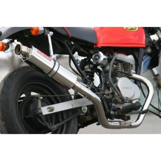 K2-tec エイプ50 マフラー本体 エイプ50 Bomber オールステンレスマフラー 出口形状 S5エンド ケイツーテックの画像