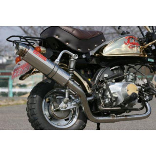 K2-tec モンキー/ゴリラ マフラー本体 モンキー/ゴリラ Bomber オールステンレスマフラー 出口形状 3ピースエンド ケイツーテックの画像
