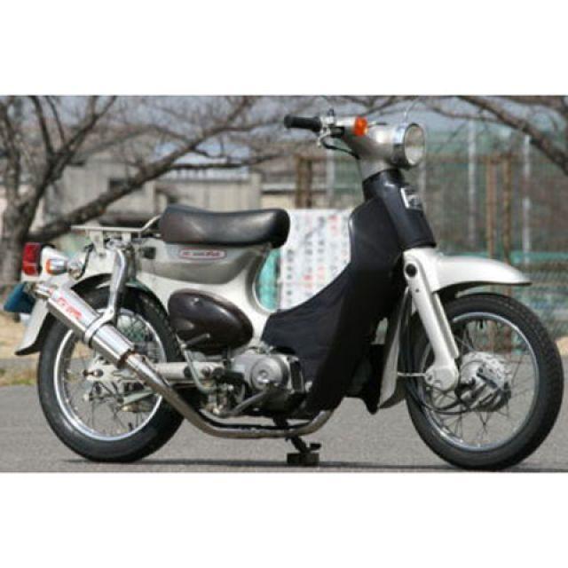 K2-tec リトルカブ マフラー本体 リトルカブ Bomber オールステンレスマフラー 出口形状 S5エンド ケイツーテックの画像