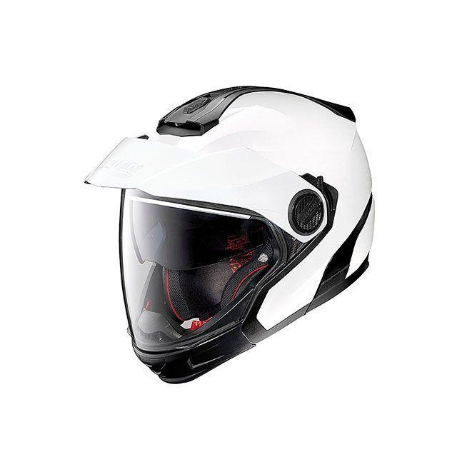 激安超特価 雑誌付き NOLAN システムヘルメット フリップアップ N405GT カラー：メタルホワイト 5 サイズ：M 57-58cm ノーラン  g-grafiti.si