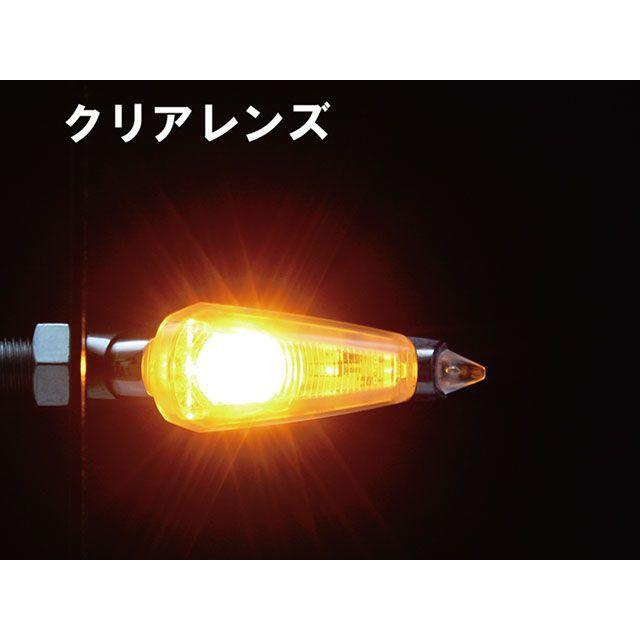 HURRICANE GROM ウインカー関連パーツ LEDダガーウインカーキット カラー ブラック/クリアレンズ ハリケーン_1