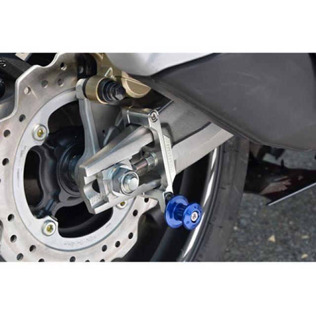 AGRAS CBR250RR チェーン関連パーツ チェーンガード＆スタンドフック チェーンガード レッド スタンドフック シルバー アグラス_1