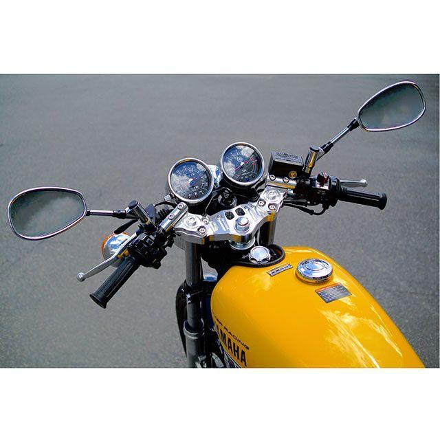 OVER RACING SR400（FI） ハンドル関連パーツ スポーツライディング ハンドルキット カラー シルバー オーバーレーシングの画像