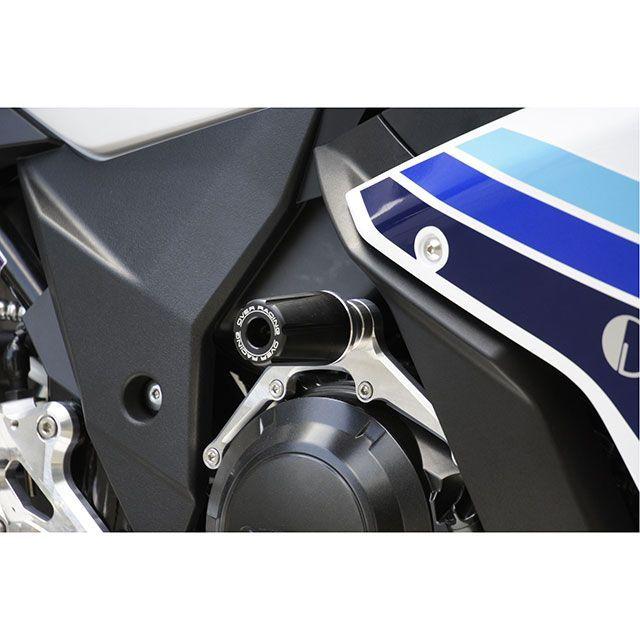 (OVERRACING) レーシングスライダー シルバー GSX250R(17) OVER RACING（オーバーレーシング） OVER RACING GSX250R スライダー類