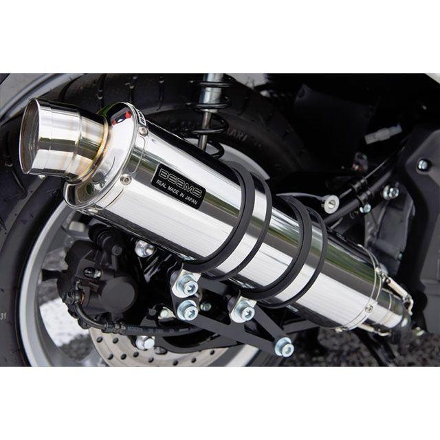 BEAMS N-MAX155 マフラー本体 R-EVO ステンレスサイレンサー 政府認証 