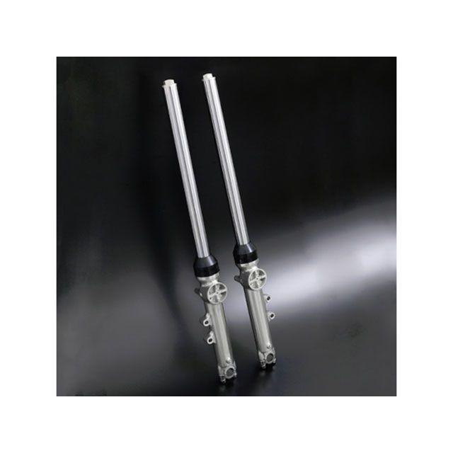 PMC Z1/Z2 フロントフォーク KYB36Z シルバー（ヘアライン仕上げ