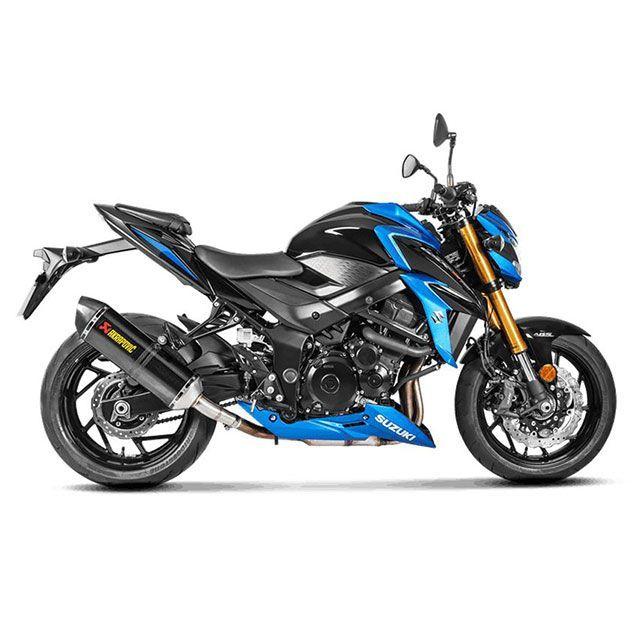 AKRAPOVIC GSX-S750 マフラー本体 スリップオンマフラー（カーボン） Euro4対応 アクラポビッチ_1