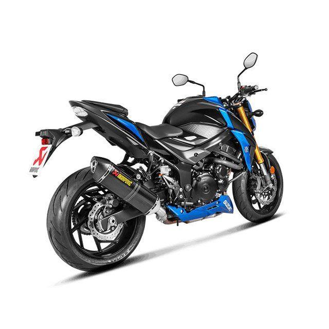 AKRAPOVIC GSX-S750 マフラー本体 スリップオンマフラー（カーボン） Euro4対応 アクラポビッチ_2