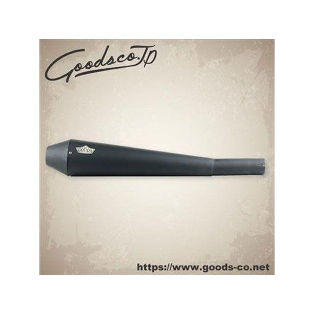GOODS SR400/500 マフラー本体 TAPERED CORN スリップオンマフラー