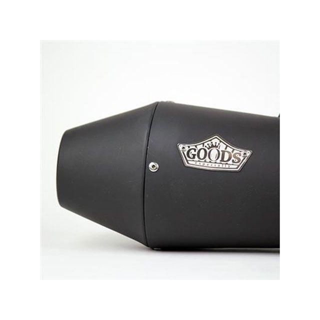 GOODS SR400/500 マフラー本体 TAPERED CORN スリップオンマフラー