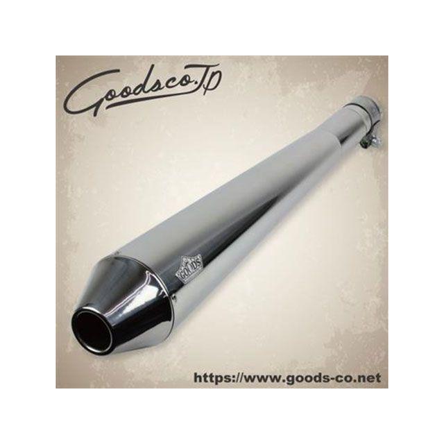 GOODS エストレヤ マフラー本体 TAPERED CORN スリップオンマフラー