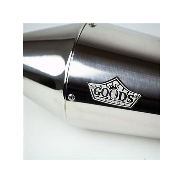 GOODS エストレヤ マフラー本体 TAPERED CORN スリップオンマフラー