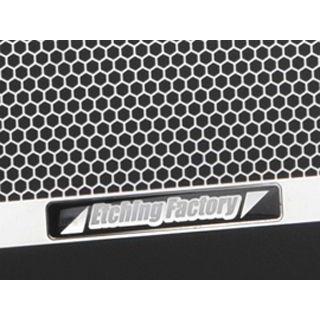 ブランド登録なし - ETCHING FACTORY Ninja650 油絵の具空調設備かかわり合い一部分 Ninja650（17〜）用 ラジエター＆オイルクーラーガードSET カ…