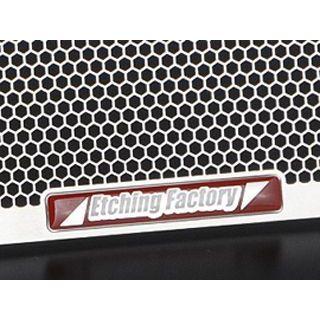ブランド登録なし - ETCHING FACTORY Ninja650 油絵の具空調設備かかわり合い一部分 Ninja650（17〜）用 ラジエター＆オイルクーラーガードSET カ…