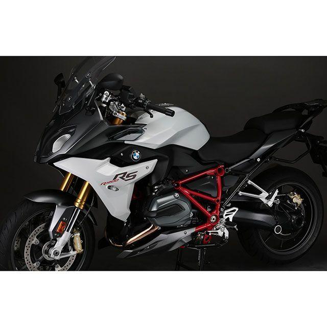 AELLA R1200R/RS バックステップ関連パーツ ライディングステップキット BMW R1200R/RS カラー ホワイト アエラ_5
