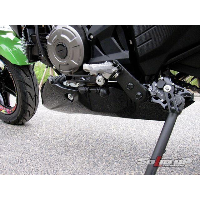 SOLID UP Z125/PRO カウル・エアロ Z125/PRO用 レーシングアンダーカウル 素材 FRP製黒ゲルコート ソリッドアップ_5