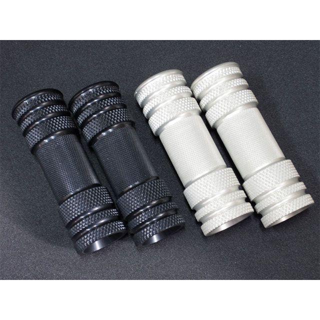 ichikoku スポーツスター ステップ インサイドステップKIT（SPORTSTER 04-） カラー シルバーアルマイト タイプ 粗目 一国サ…の画像