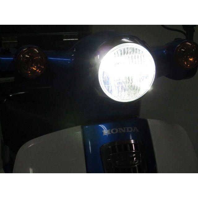 PROTEC スーパーカブ110 ヘッドライト・バルブ LEDクラシカルヘッドライトキット 12v20w 色温度 6000K プロテック バイク