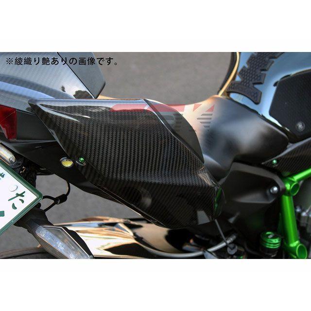 SPEEDRA NINJA H2/H2R カウル・エアロ テールサイドカバー ドライカーボン カラー 綾織り艶あり SPEEDRAの画像