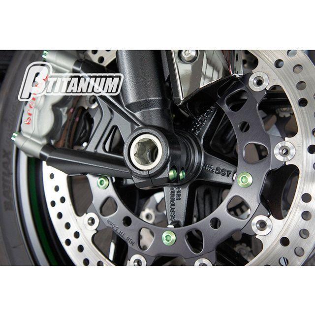 βTITANIUM その他ブレーキ用パーツ フロントブレーキディスクローターボルトキット 仕様 ローズピンク（陽極酸化あり） ベータチタニウムの画像