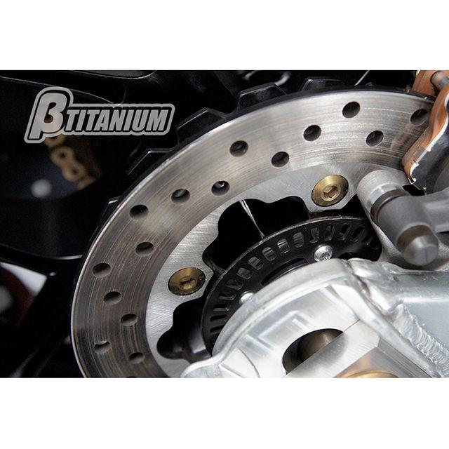 βTITANIUM Ninja250 その他ブレーキ用パーツ リアブレーキディスクローターボルトキット 仕様 チタンシルバー（陽極酸化なし） ベータ…の画像