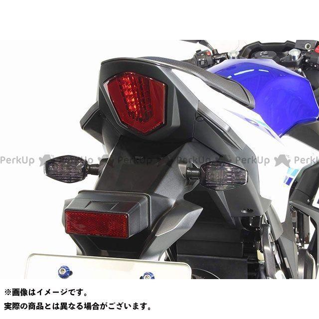 POSH Faith GSX250R ウインカー関連パーツ ライトウェイトLEDウインカーキット ボディカラー メッキ レンズカラー オレンジ ポッ…の画像