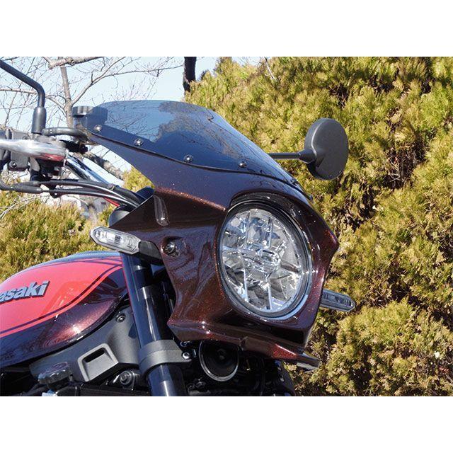 WW Z900RS カウル・エアロ Z900RS用ビキニカウル メタリックスパークブラック タイプRスクリーン仕様 スモーク ワールドウォーク_5