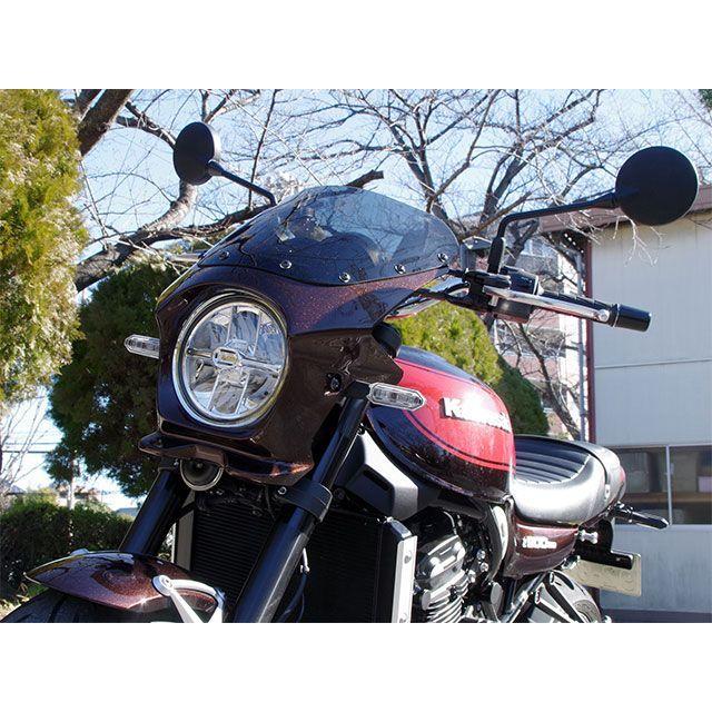 WW Z900RS カウル・エアロ Z900RS用ビキニカウル メタリックスパークブラック タイプRスクリーン仕様 スモーク ワールドウォーク_9