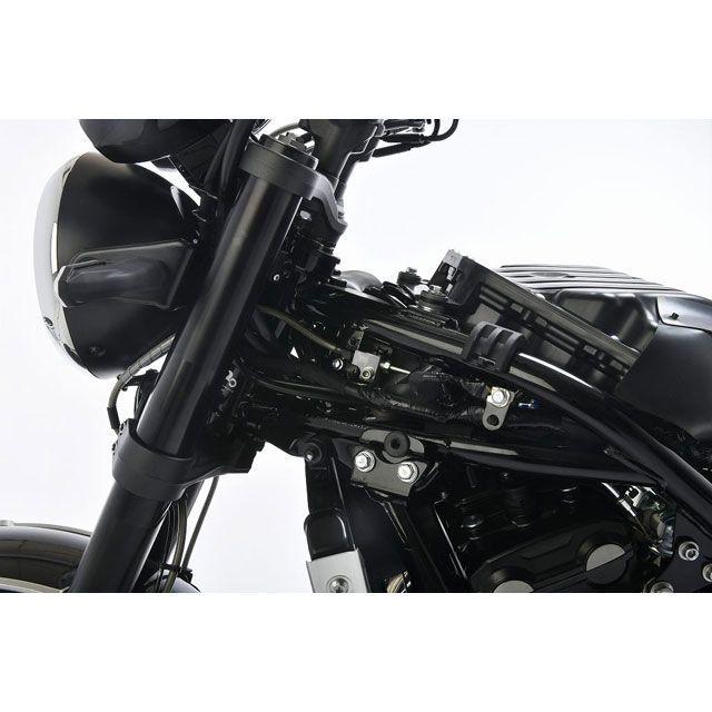 SWAGE-LINE PRO Z900RS ブレーキホース・ケーブル類 フロントブレーキホースキット トライピース（ステンレス） ホースカラー ブラ…_4