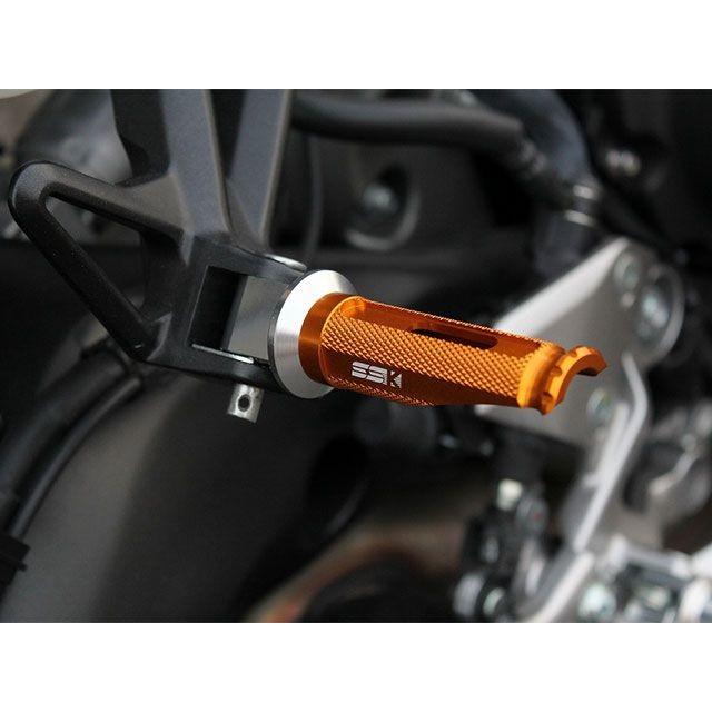 SPEEDRA タンデムステップ関連パーツ アルミ削り出しタンデムステップ レーシングタイプ（取付部：ブラック/ステップバー：ブラック） SPEED…