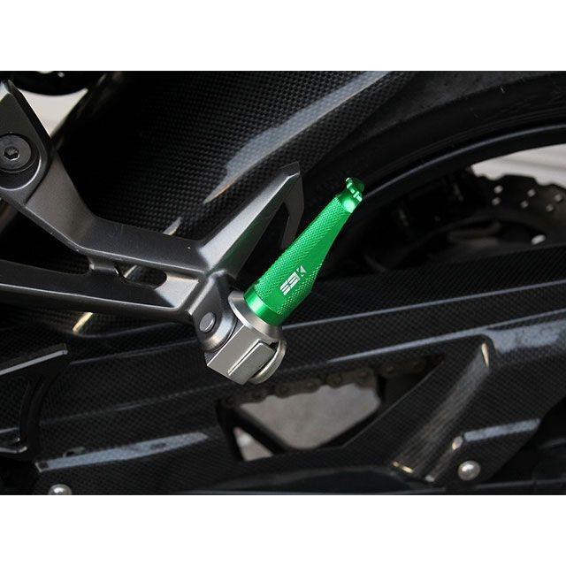 SPEEDRA タンデムステップ関連パーツ アルミ削り出しタンデムステップ レーシングタイプ（取付部：ブラック/ステップバー：ブラック） SPEED…