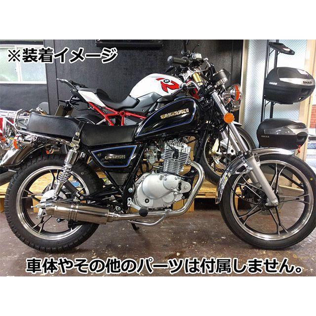 BEYOND BEYOND GN125H マフラー本体 GN125H ステンレス フル