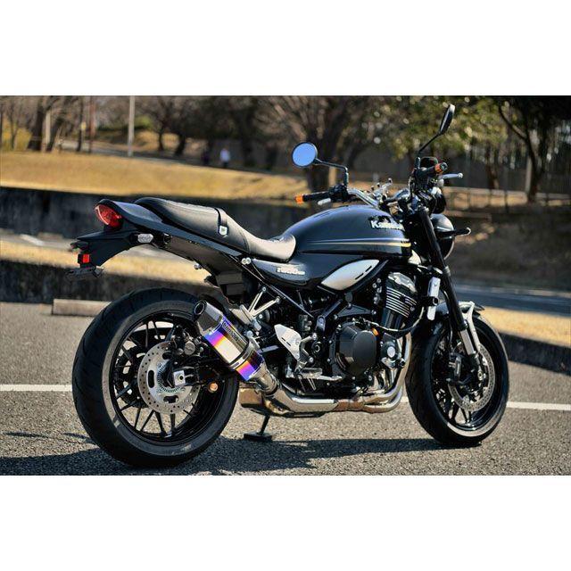 BMS RACING FACTORY Z900RS マフラー本体 CORSA-EVO II スリップオンマフラー ヒートチタン 政府認証 BMSの画像