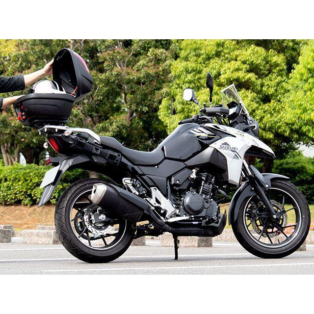 WW Vストローム250 キャリア・サポート Vストローム250用リアキャリア リアボックスセット 容量 32リッター ワールドウォークの画像