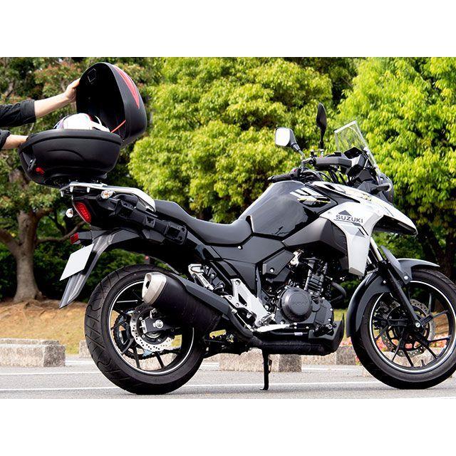WW Vストローム250 キャリア・サポート Vストローム250用リアキャリア リアボックスセット 容量 43リッター ワールドウォークの画像