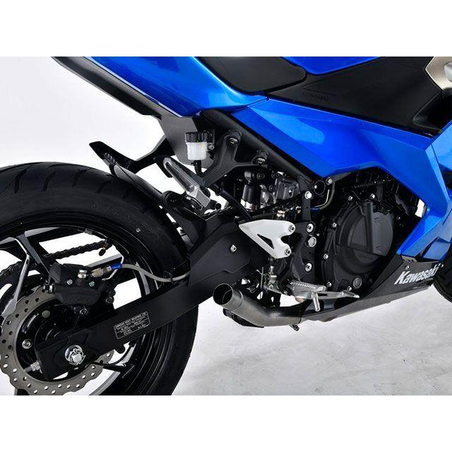 SWAGE-LINE PRO Ninja250 ブレーキホース・ケーブル類 リアブレーキホースキット（ステンレスブラック） ホースカラー クリア ス…
