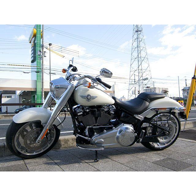 TERADAMOTORS Softail Fat Bob キャリア・サポート 2018- Softail Fat Bob サドルバッグサポート（クロ…_3